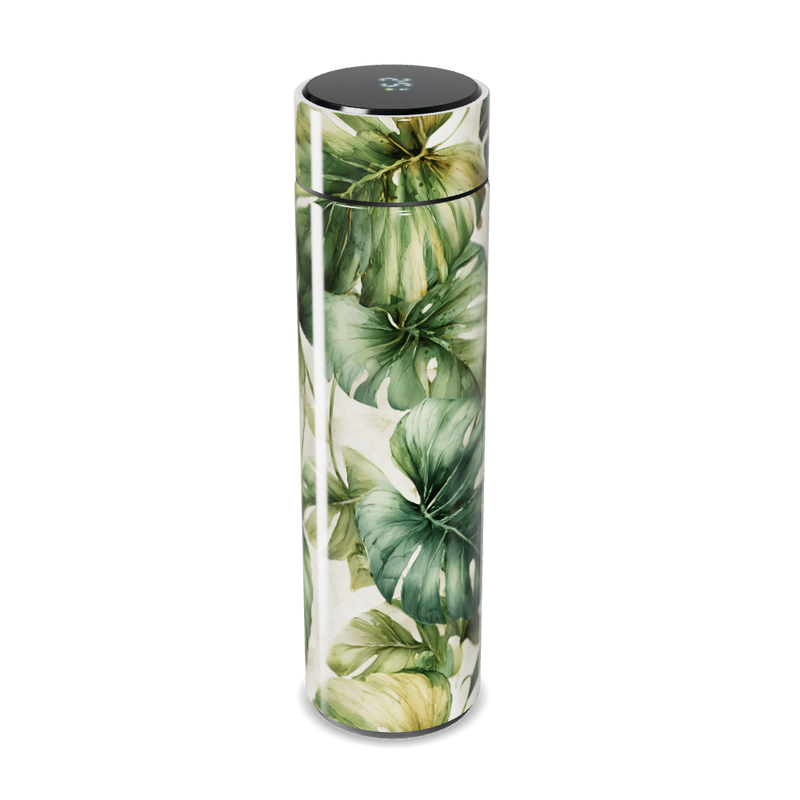 Garrafa Térmica Touch - Folhagem Verde