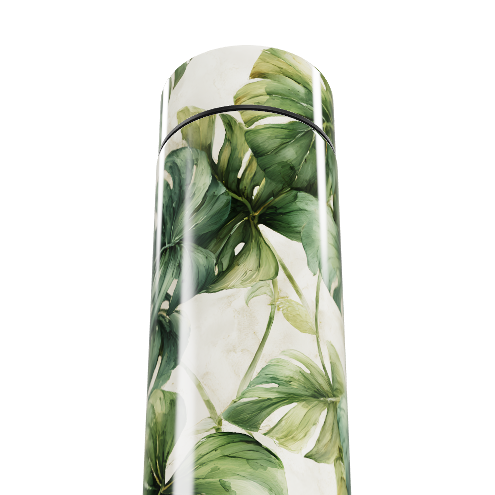 Garrafa Térmica Touch - Folhagem Verde