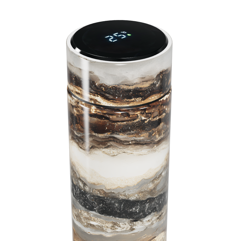 Garrafa Térmica Touch - Estampa Geométrica