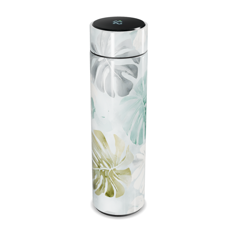 Garrafa Térmica Touch - Folhagem Verde