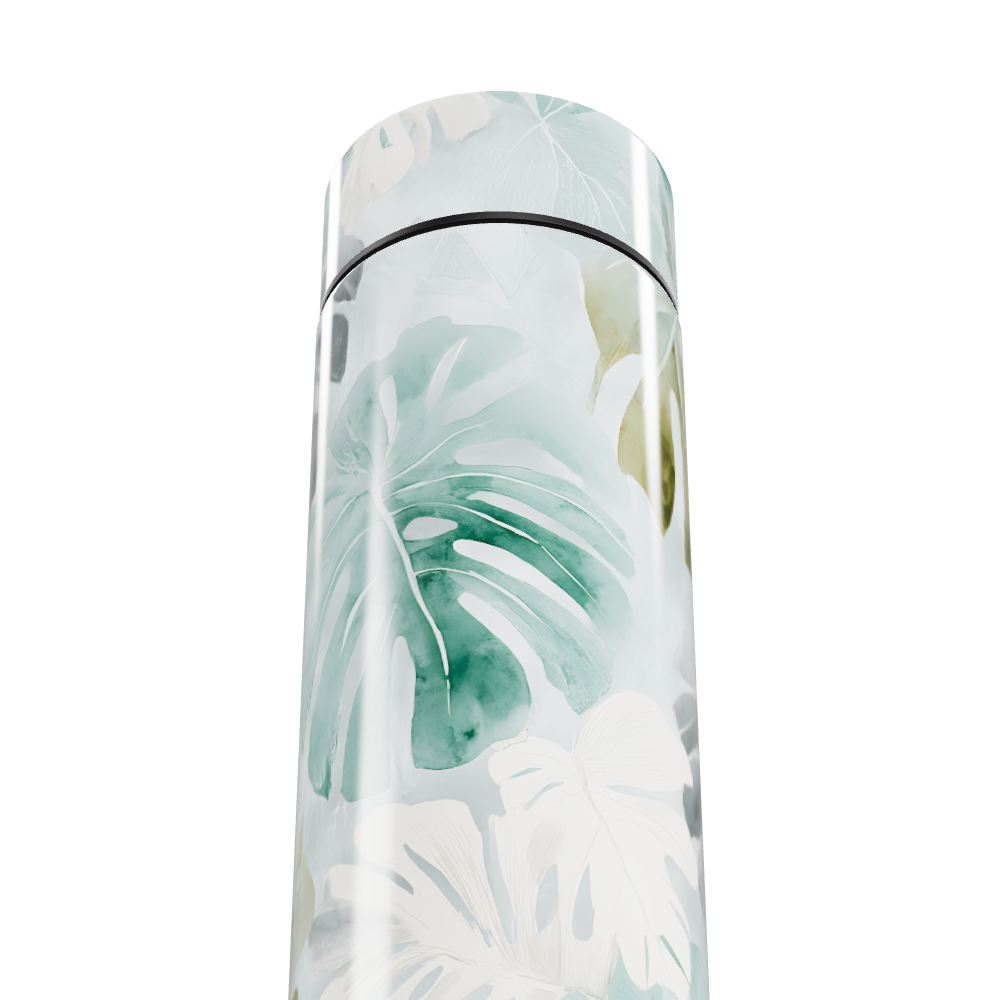 Garrafa Térmica Touch - Folhagem Verde