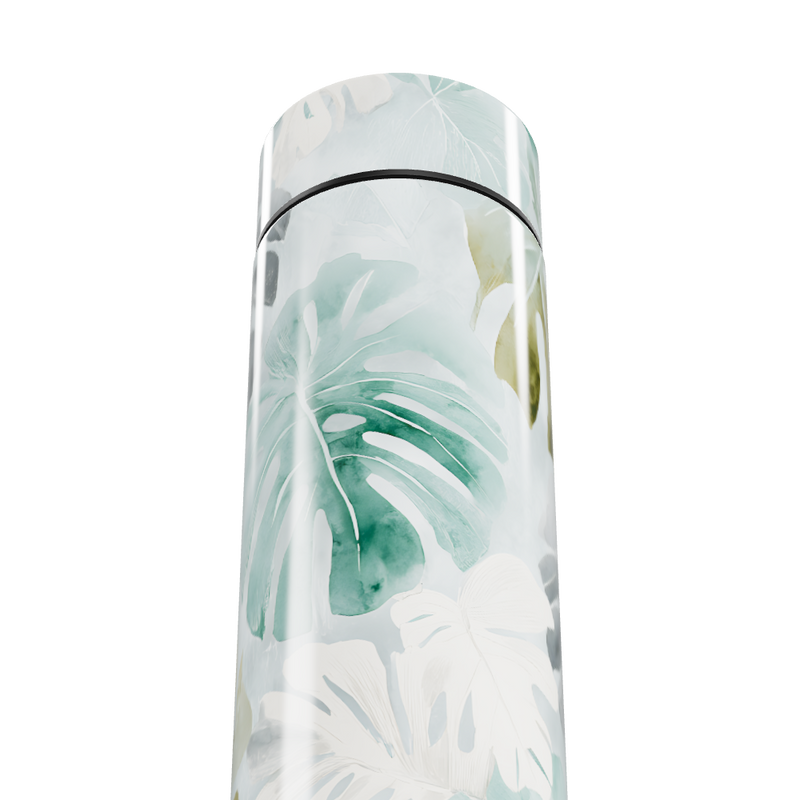 Garrafa Térmica Touch - Folhagem Verde