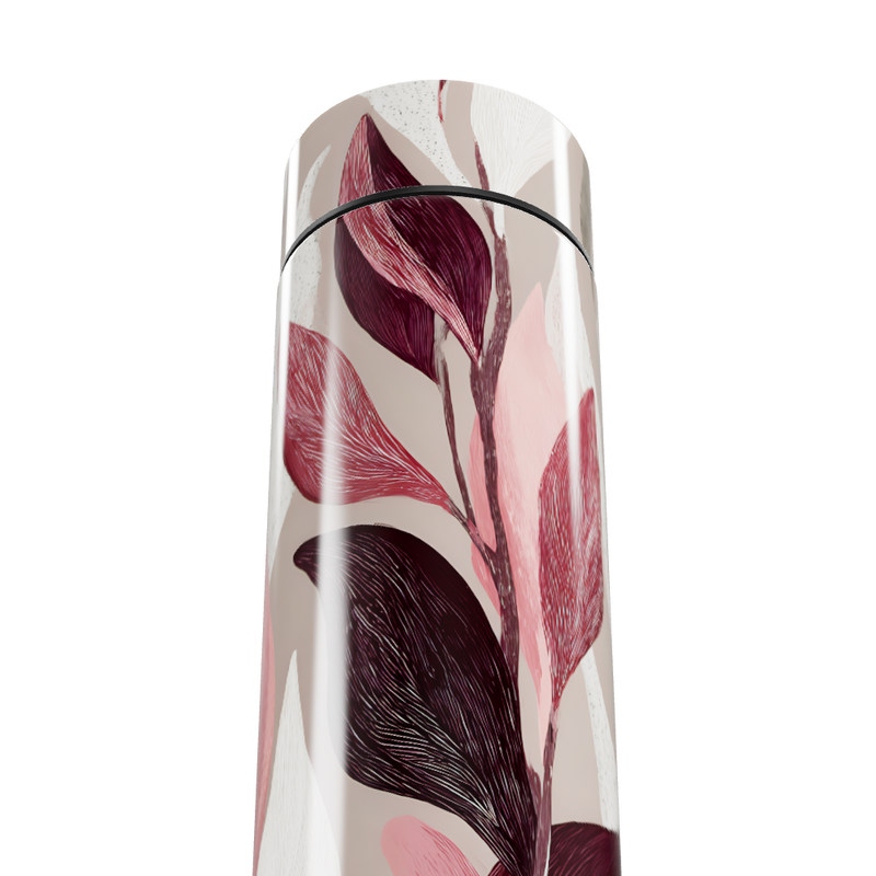 Garrafa Térmica Touch - Folhas Coloridas