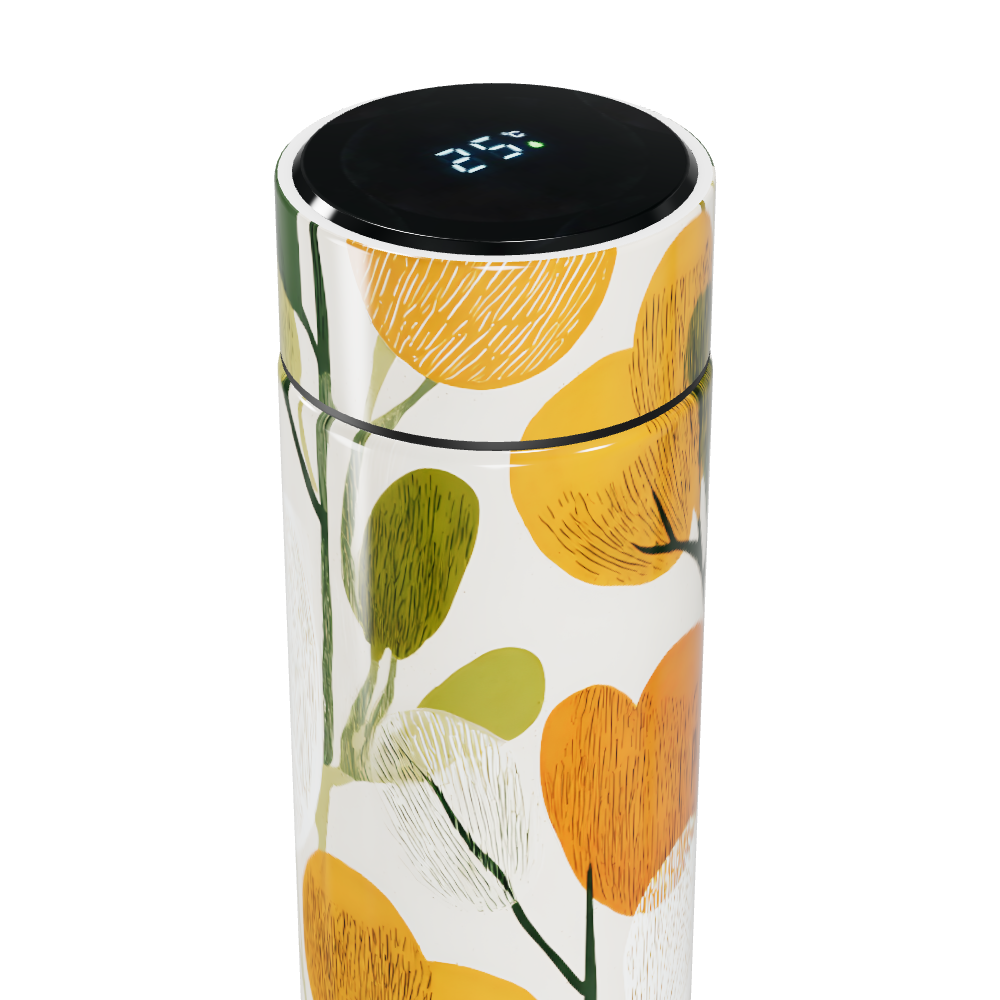 Garrafa Térmica Touch - Floral Colorida