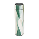 Garrafa Térmica Touch - Verde com Estampa Ondulada