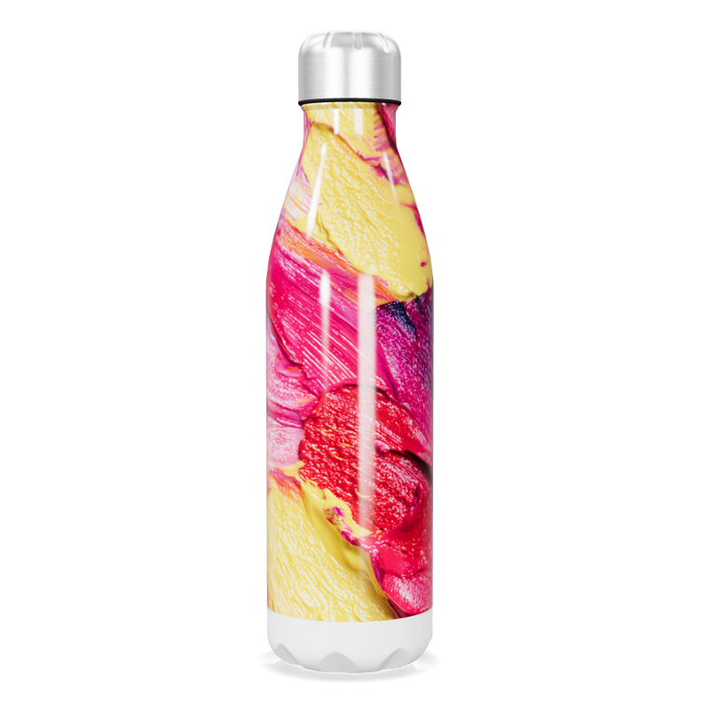 Garrafa Inox Design Colorido