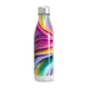 Garrafa Inox - Estampa Colorida Abstrata