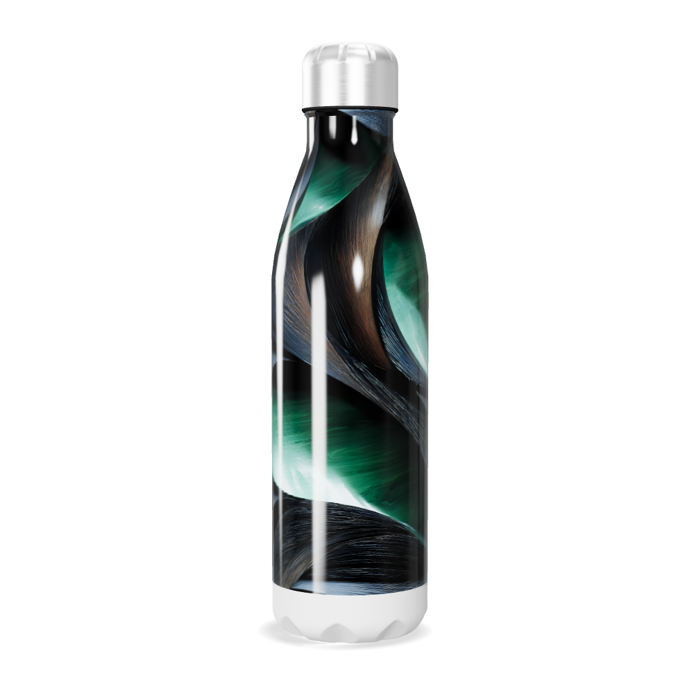 Garrafa Inox - Estampa Abstrata Colorida