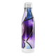Garrafa Inox - Azul e Roxo com Detalhes Geométricos
