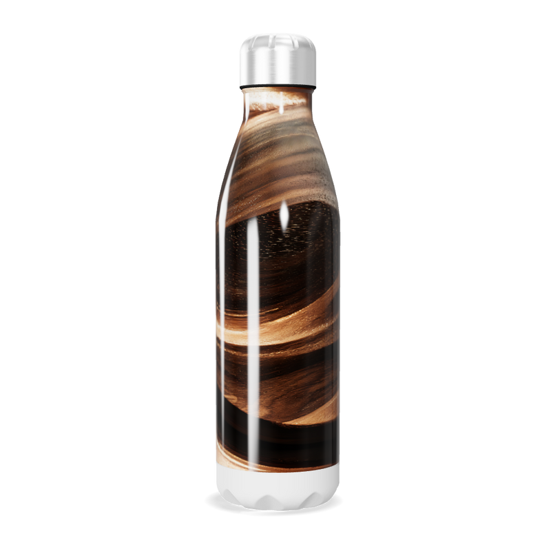 Garrafa Inox - Marrom Madeira 750ml