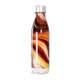 Garrafa Inox - Estampa Abstrata Laranja