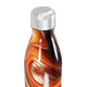 Garrafa Inox - Estampa Abstrata Laranja