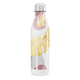 Garrafa Inox - Folhagem Amarela e Branca