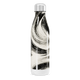 Garrafa Inox - Estampa Abstrata Preto e Branco