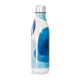 Garrafa Inox - Azul com Estampa Abstrata