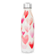 Garrafa Inox Corações Vermelhos e Rosa