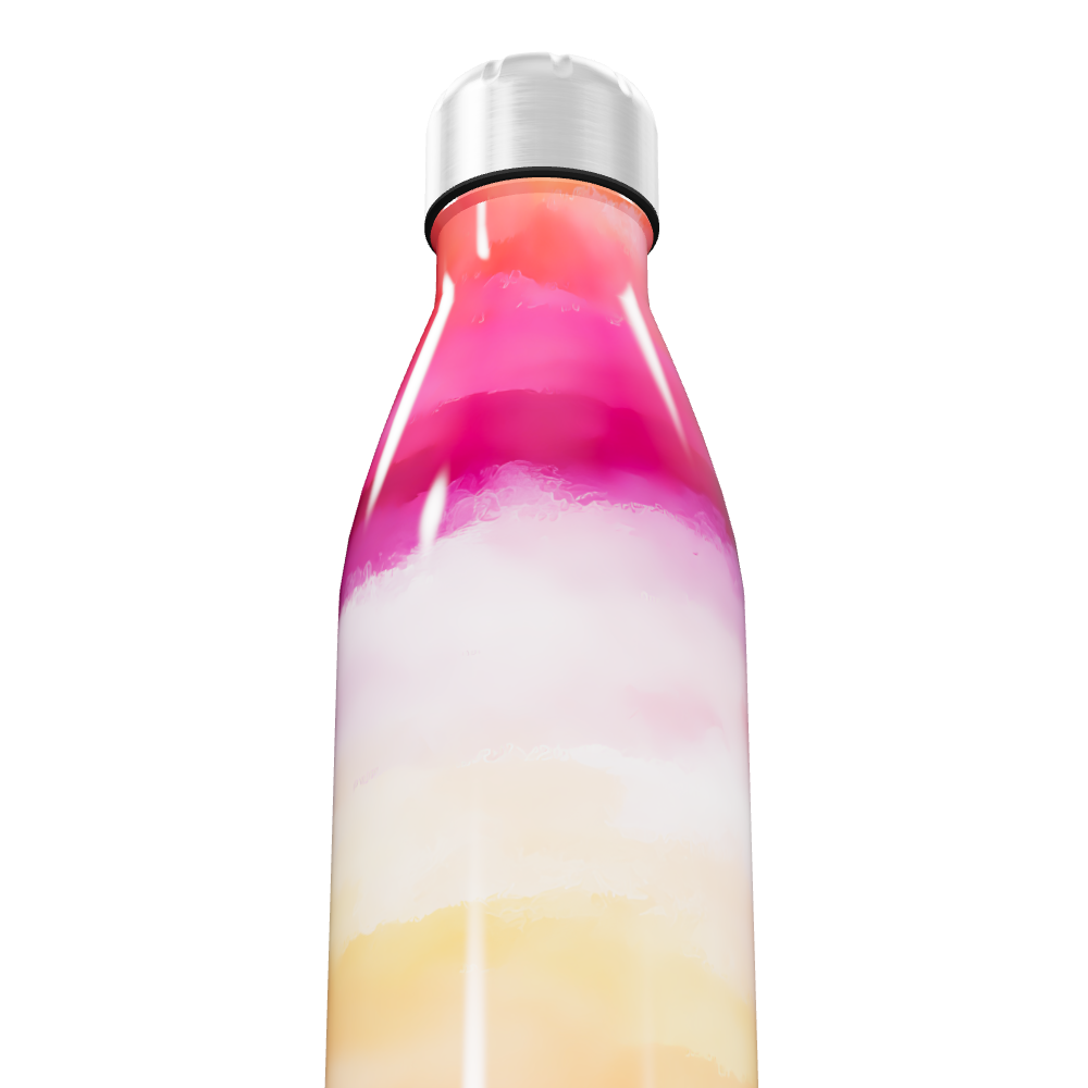 Garrafa Inox - Degradê Tropical