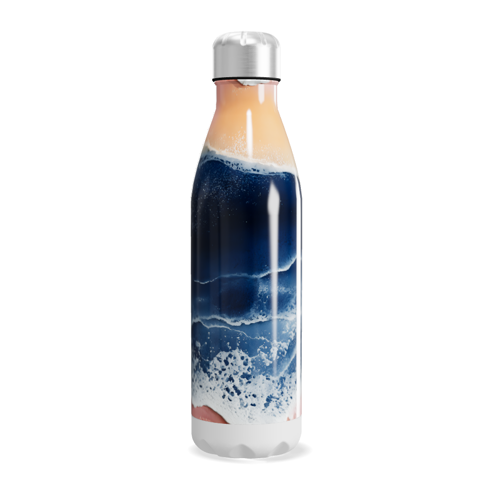 Garrafa Inox Estampa Marinha 500ml