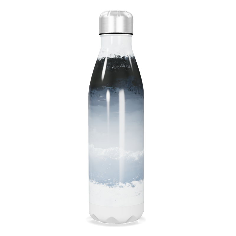 Garrafa Inox - Branco degradê