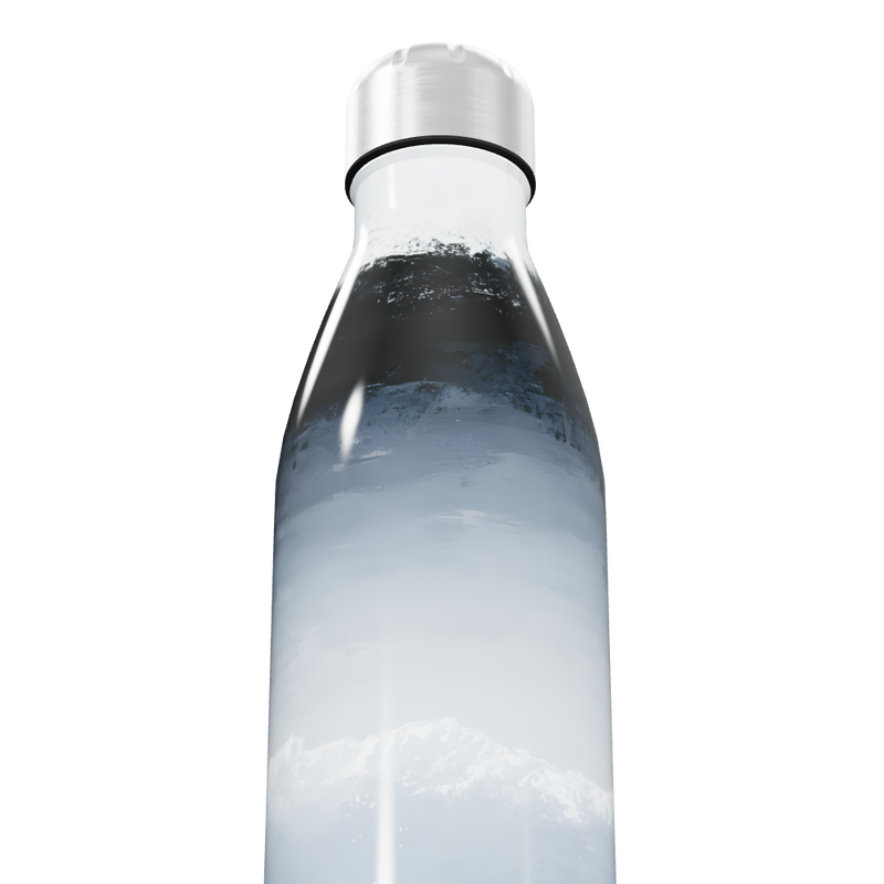 Garrafa Inox - Branco degradê