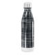 Garrafa Inox - Estampa Xadrez Preta