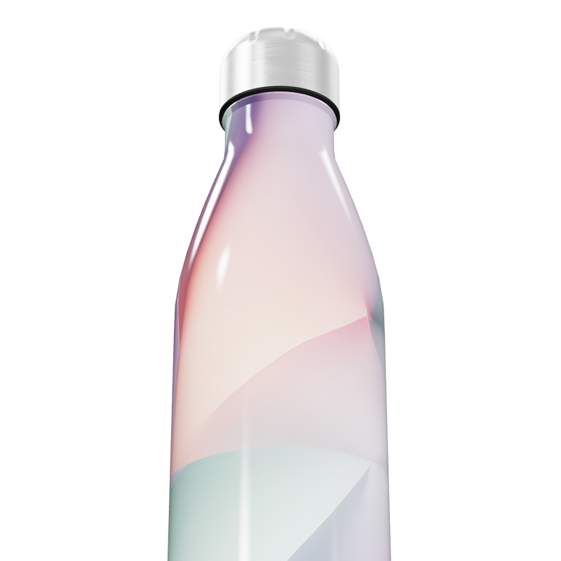 Garrafa Inox - Estampa Colorida Pastel