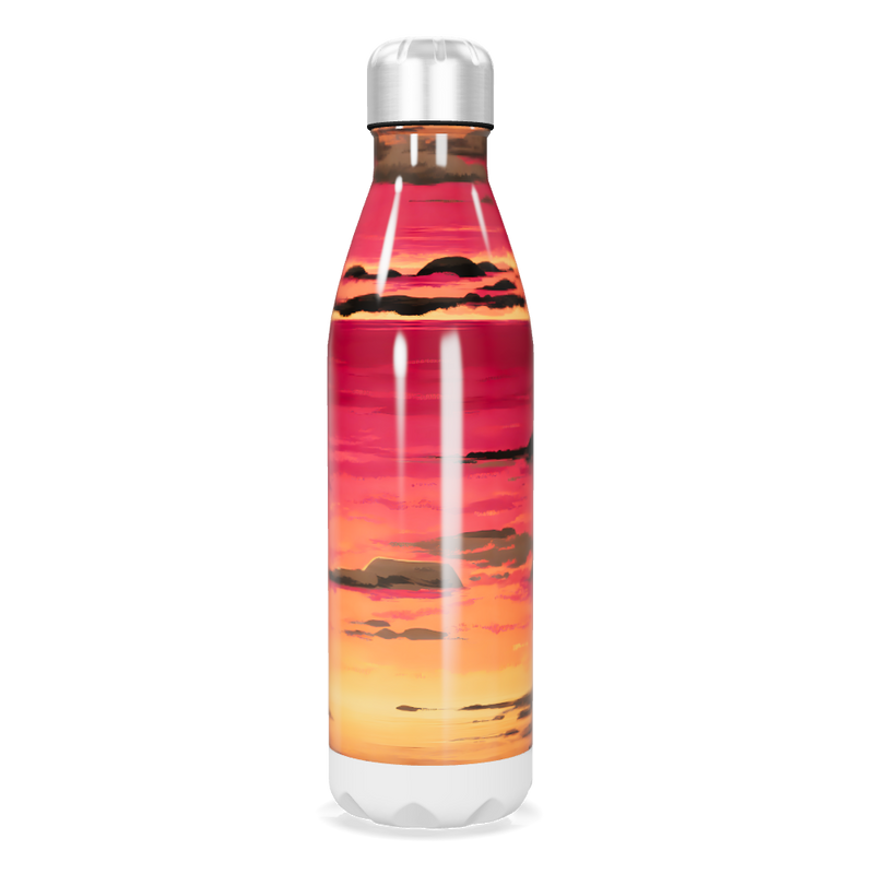 Garrafa Inox - Estampa Pôr do Sol