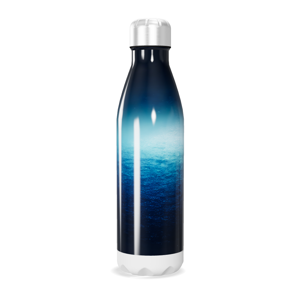 Garrafa Inox Azul Gradiente 500ml