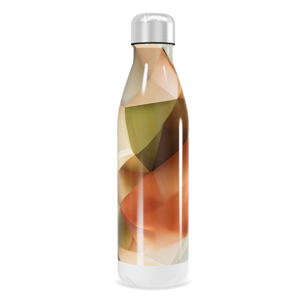 Garrafa Inox - Estampa Colorida Geométrica