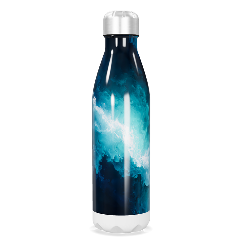 Garrafa Inox - Estampada Azul