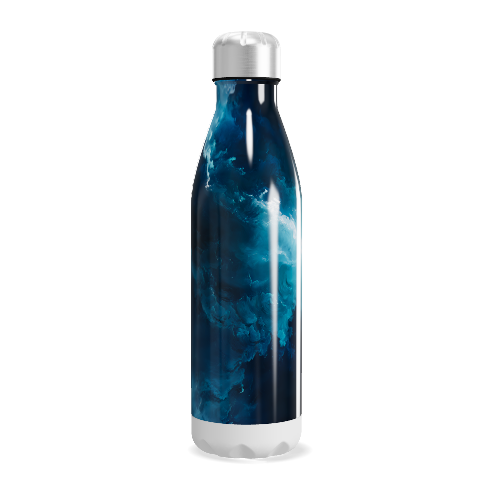 Garrafa Inox - Estampada Azul