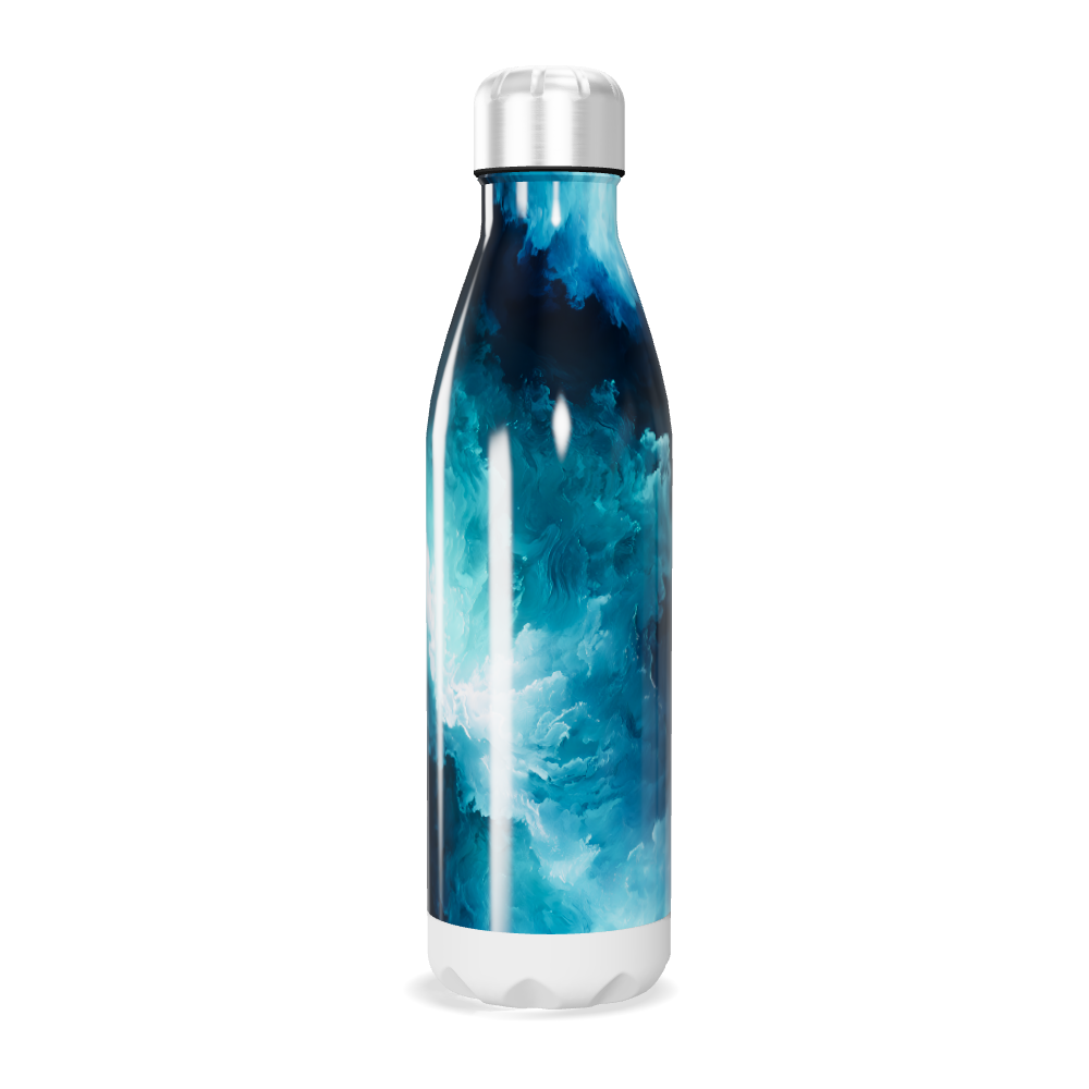 Garrafa Inox - Estampada Azul