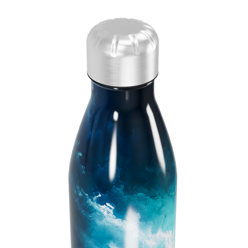 Garrafa Inox - Estampada Azul