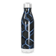 Garrafa Inox - Estampa Hexagonal Azul