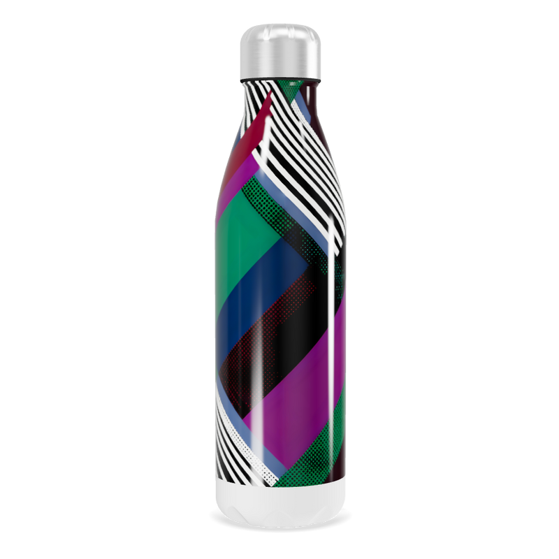 Garrafa Inox Estampada Multicolorida