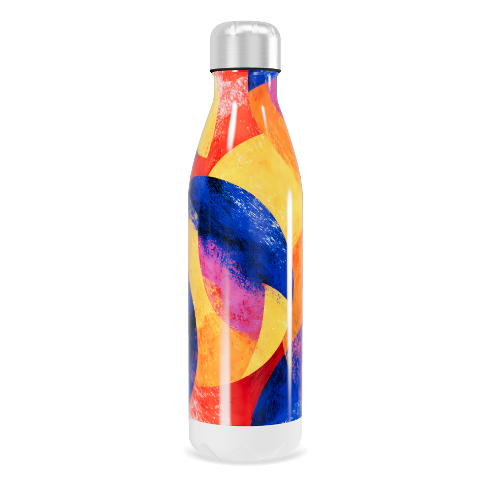 Garrafa Inox Estampada - Cores Vibrantes