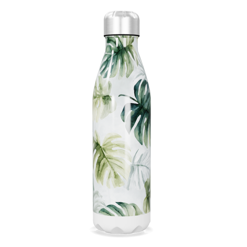Garrafa Inox - Folhas Tropicais
