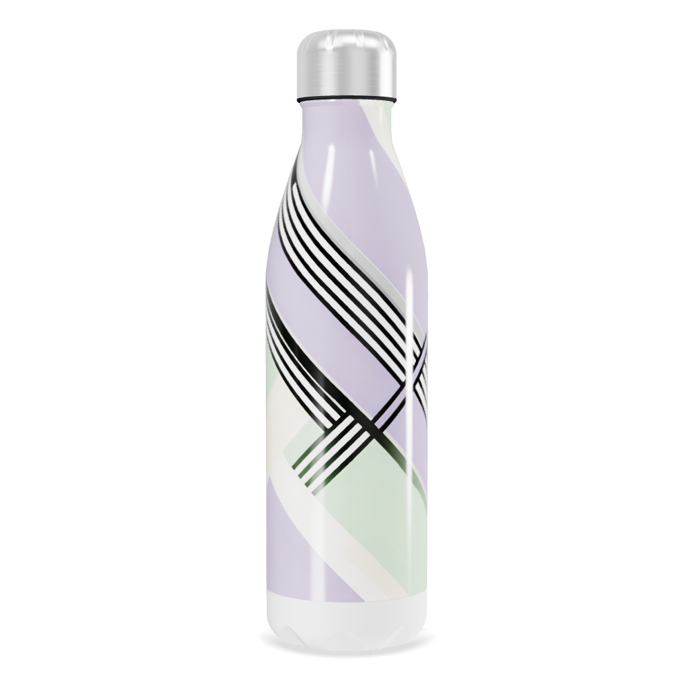 Garrafa Inox - Estampa Pastel Colorida