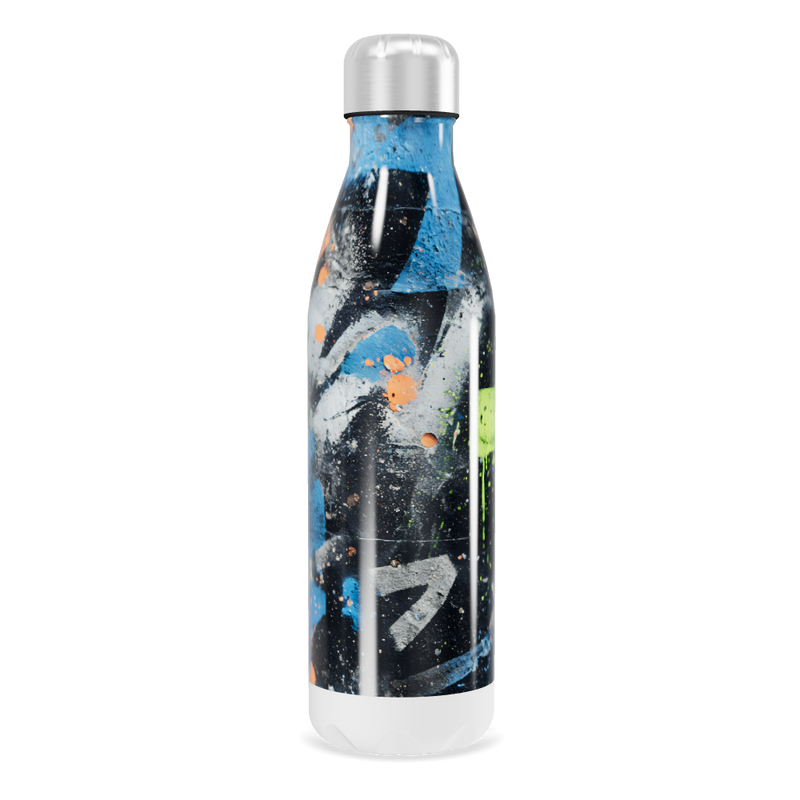 Garrafa Inox - Estampa Colorida Graffiti