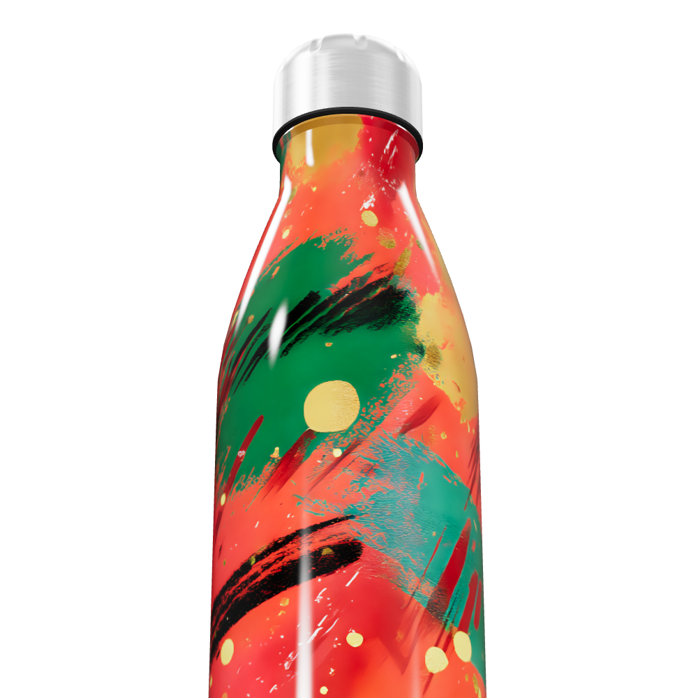 Garrafa Inox - Estampa Colorida