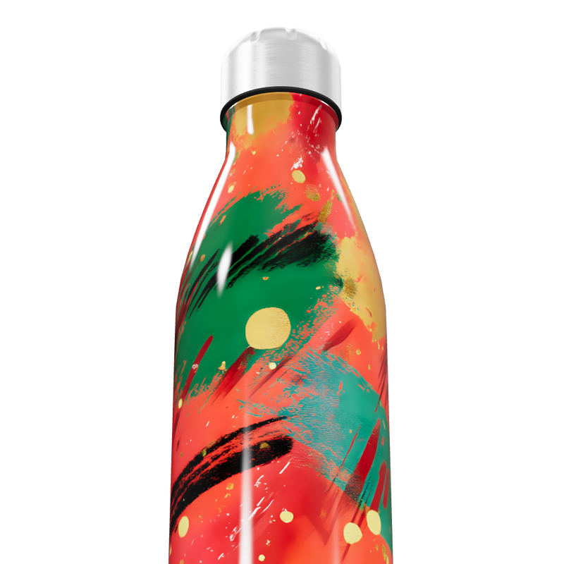 Garrafa Inox - Estampa Colorida