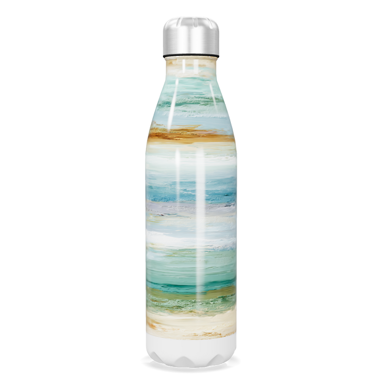Garrafa Inox - Estampa Aquática Colorida
