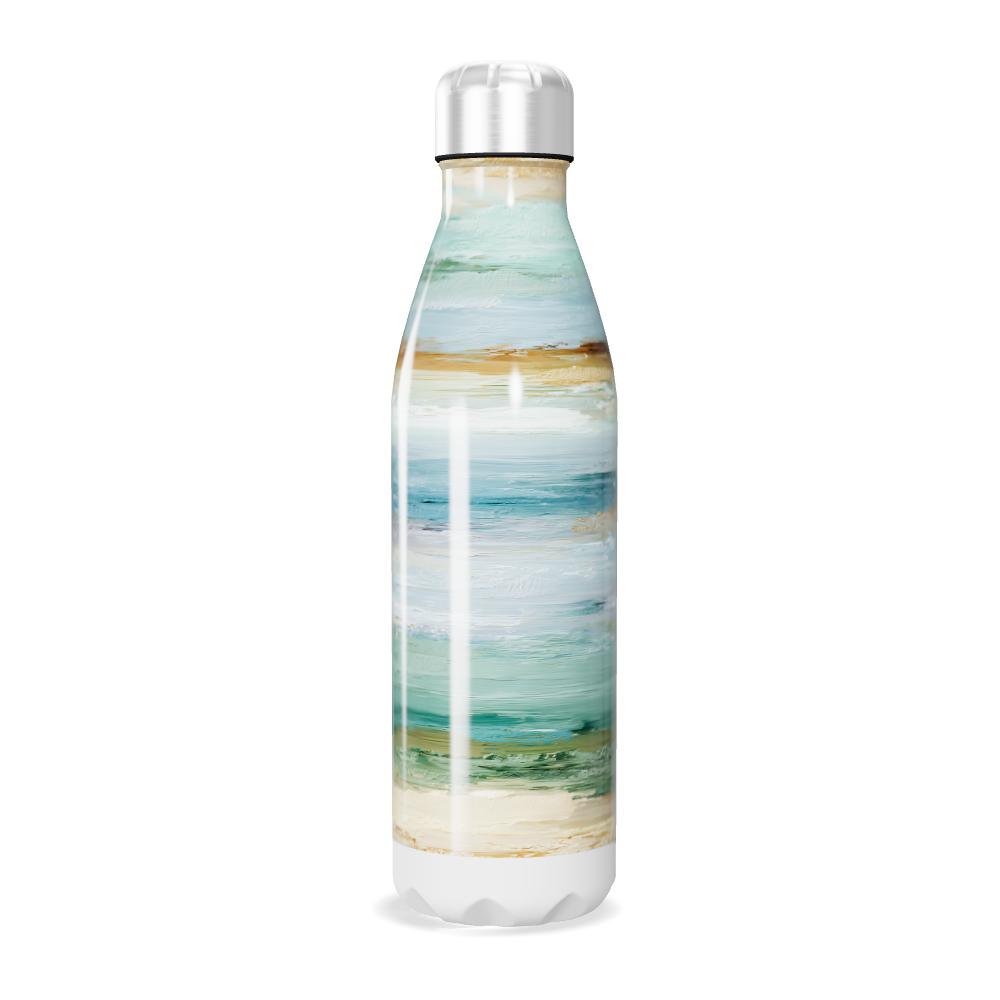 Garrafa Inox - Estampa Aquática Colorida