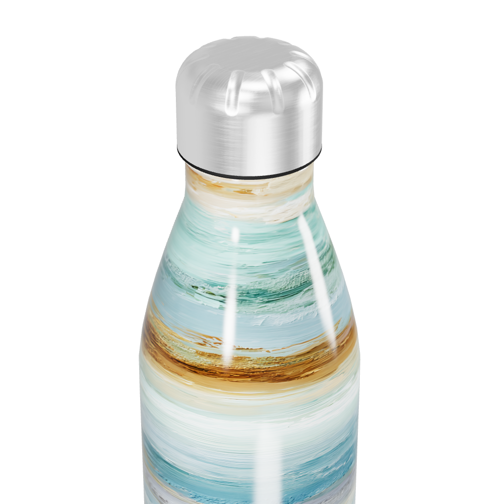 Garrafa Inox - Estampa Aquática Colorida