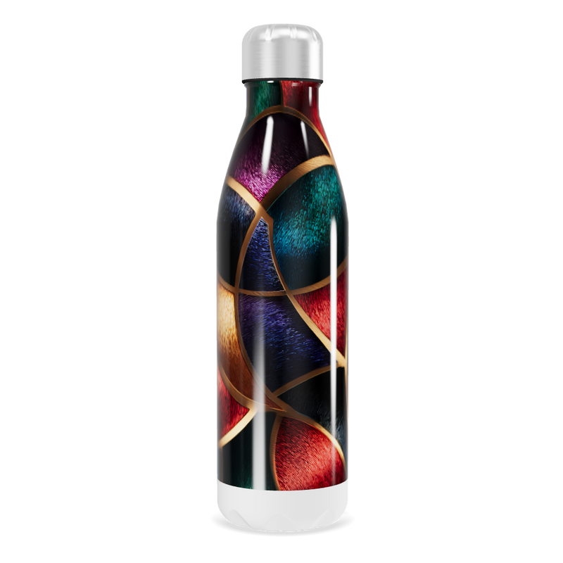 Garrafa Inox - Estampa Multicolorida