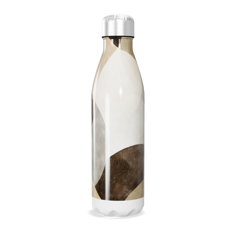 Garrafa Inox - Estampa Ondulada Colorida