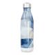 Garrafa Inox Azul - Design Geométrico