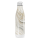 Garrafa Inox - Estampa Mármore Bege