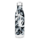 Garrafa Inox - Estampa Abstrata Preto e Branco