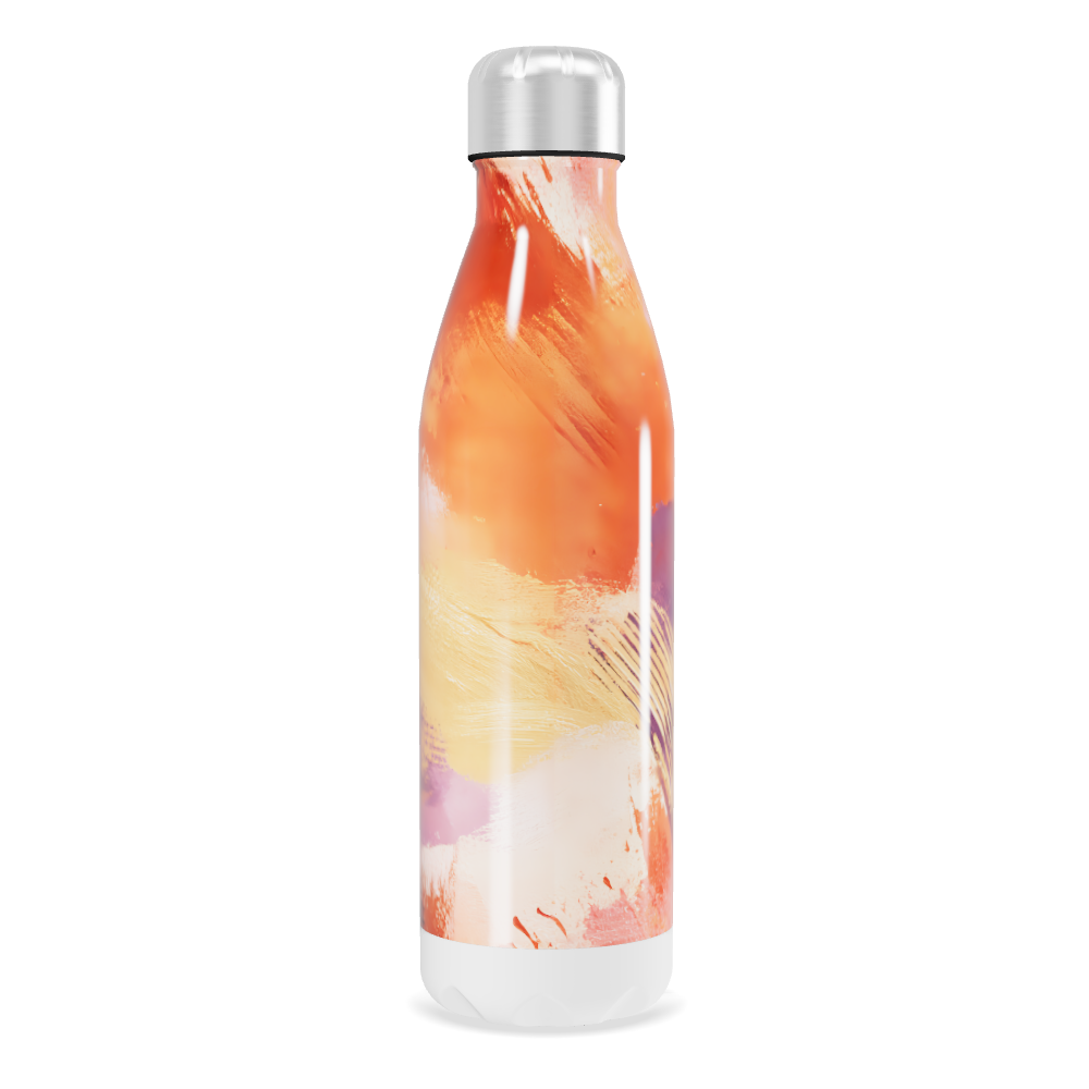 Garrafa Inox - Estampa Artística Colorida
